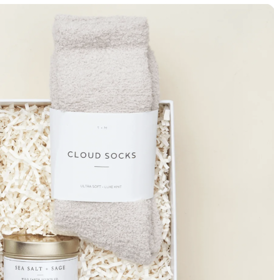 Cloud Socks by T+M